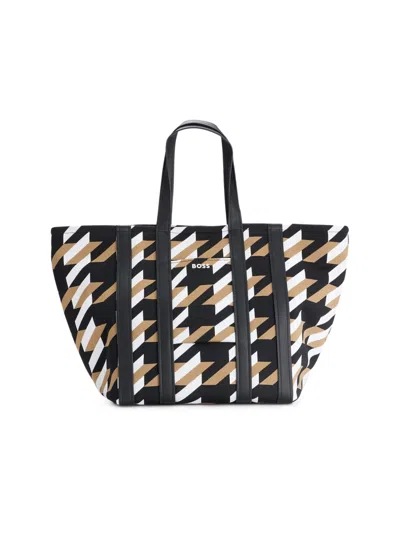 Hugo Boss Addison Mx Shopper Tote Bag
