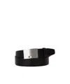 Hugo Boss Adjustable Belt In Black