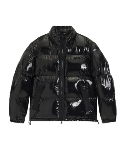 Hugo Boss Adjustable-hem Padded Jacket In Multi