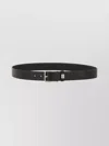 Hugo Boss Adjustable Leather Belt For Versatile Wear In Black