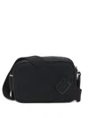 Hugo Boss Adjustable Messenger Bag In Black