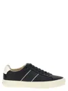 Hugo Boss Faux-leather Trainers With Plain And Grained Textures