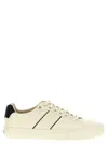 Hugo Boss Faux-leather Trainers With Plain And Grained Textures In Multicolor