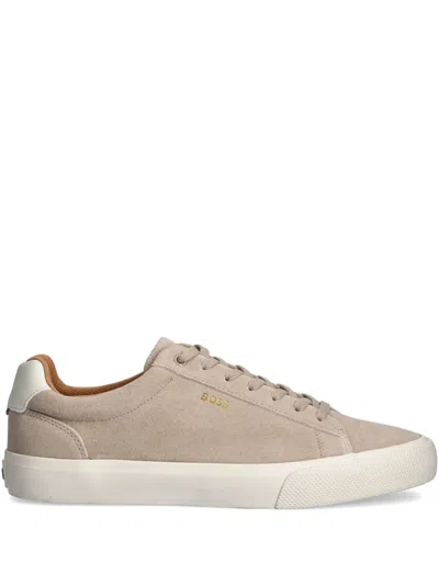 Hugo Boss Aiden Sneakers In Neutrals