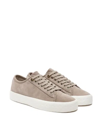 Hugo Boss Aiden Tennis Low-top Sneakers In Brown