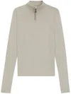 Hugo Boss Ski Wool-blend Sweatshirt In Gray