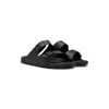 Hugo Boss All-gender Twin-strap Sandals With Structured Uppers