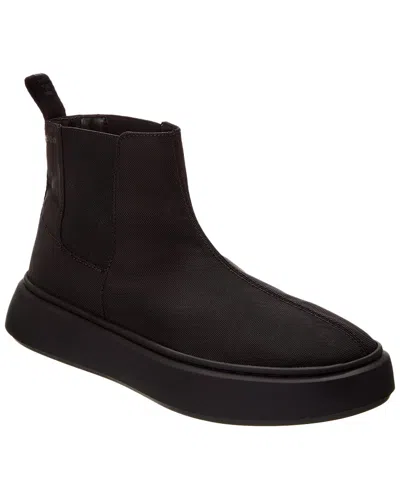 Hugo Boss Allen Canvas Boot In Black