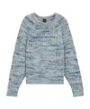 Hugo Boss Alpaca-blend Loose Sweater In Multi