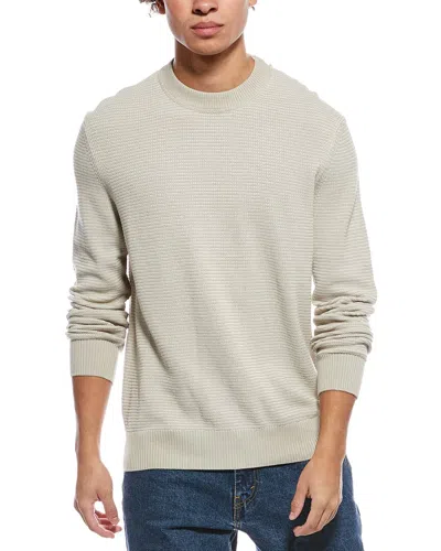 Hugo Boss Amercury Crewneck Sweater In Nude