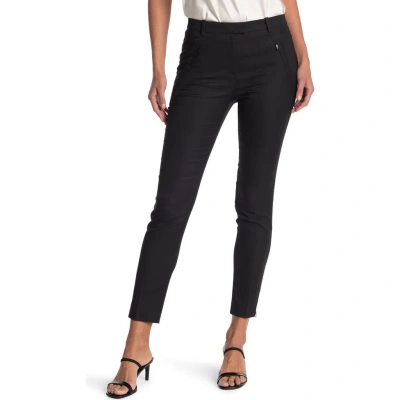 Hugo Boss Anaita Ankle Crop Skinny Pants In Black