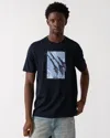 Hugo Boss Men Blue Crew-neck T-shirt, S Luxury T-shirts For Men Darveys In Blue