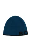 Hugo Boss Arev Beanie In Blue