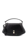 Hugo Boss Boss Women Ariell Leather Shoulder Bag In Black
