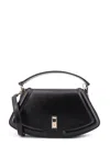 Hugo Boss Boss Women Ariell Leather Shoulder Bag In Black