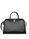 Hugo Boss Ariell Logo-plaque Tote Bag In Black
