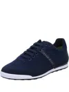 Hugo Boss Arkansas Low Profile Trainers In Blue