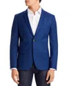 Hugo Boss Arti Stretch Wool Extra Slim Fit Suit Jacket In Blue