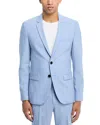 Hugo Boss Arti Melange Extra Slim Fit Suit Jacket In Light Blue