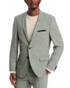Hugo Boss Arti Melange Extra Slim Fit Suit Jacket In Open Green