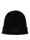 Hugo Boss Asic Beanie In Black