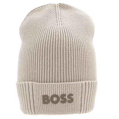 Hugo Boss Asic Logo Printed Beanie, Size One Size