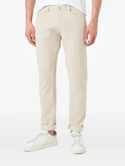 Hugo Boss Slim-fit Trousers In Neutrals
