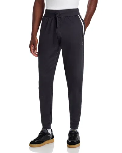 Hugo Boss Authentic Logo French Terry Joggers In Gray