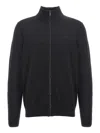 Hugo Boss 'balonso-l' Cardigan In Black