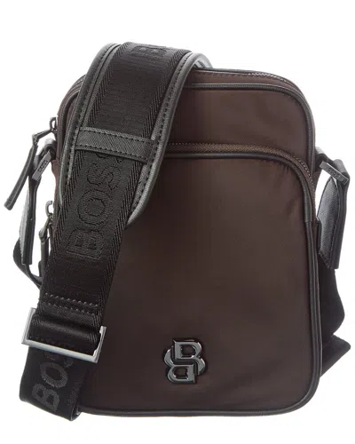Hugo Boss B Icon Ns Crossbody In Yellow