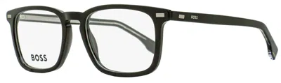 Hugo Boss B1368 Rectangular Acetate Eyeglasses In Green