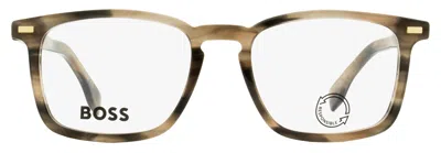 Hugo Boss B1368 Rectangular Acetate Eyeglasses In Multi