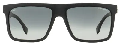 Hugo Boss B1440s Polarized Square Sunglasses In Multi