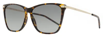 HUGO BOSS HUGO BOSS B1661S LIGHTWEIGHT SQUARE SUNGLASSES
