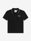 Hugo Boss Baby Boys Logo Polo Shirt In Black