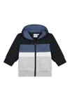 Hugo Boss Baby Sweatshirt  Full Zip In Blue