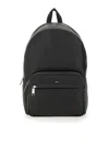Hugo Boss Eco-leather Backpack In Black