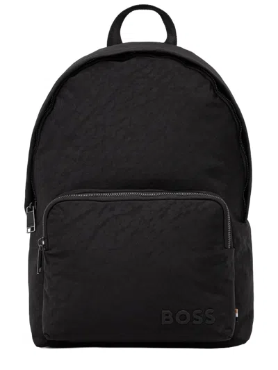 Hugo Boss Backpack With Logo In Black