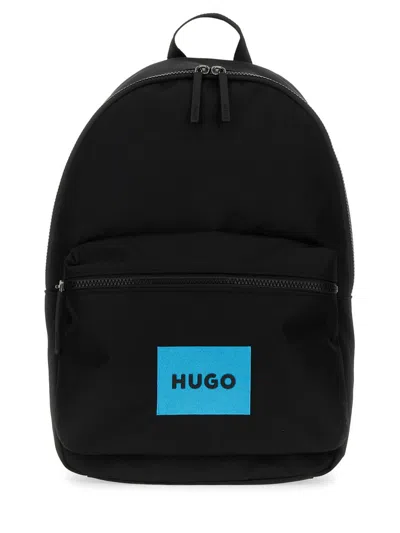 Hugo Boss Backpack With Logo In Nero