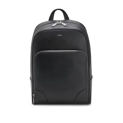 Hugo Boss Backpack With Silver-tone Trims