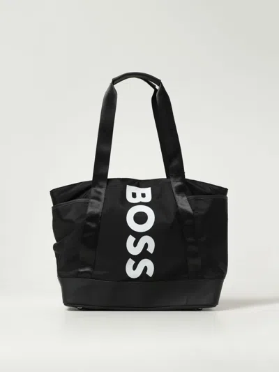 Hugo Boss Bag Boss Kids Color Black In 黑色