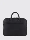 Hugo Boss Black Ray S Doc Single-compartment Polyurethane Briefcase In Black