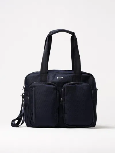 Hugo Boss Bag Kids Boss In Brown