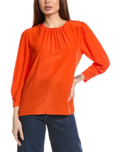 HUGO BOSS BAGANA SILK BLOUSE