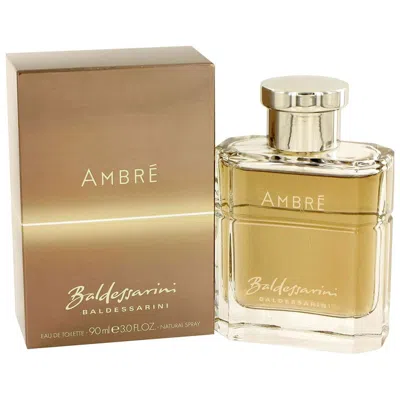 Hugo Boss Baldessarini Ambre & Edt Spray For Men - 3.0 oz In White