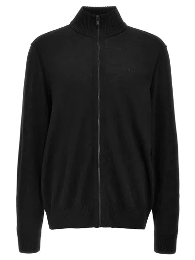 Hugo Boss Balonso-l Cardigan In Black