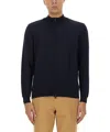 Hugo Boss Cardigan "balonso" In Blue