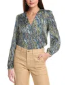 Hugo Boss Baria Blouse In Multi