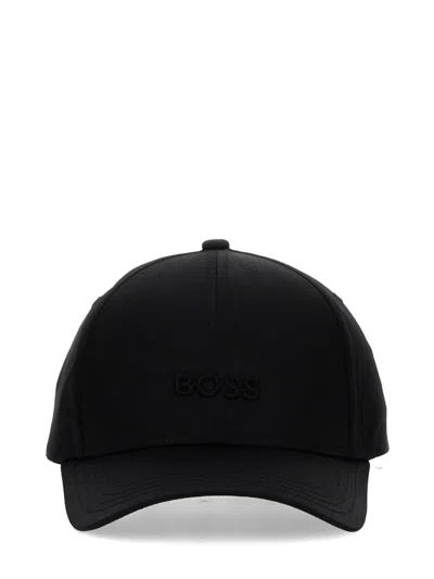 Hugo Boss Baseball Cap In Black