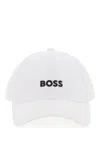 HUGO BOSS BASEBALL CAP WITH EMBROIDERED LOGO